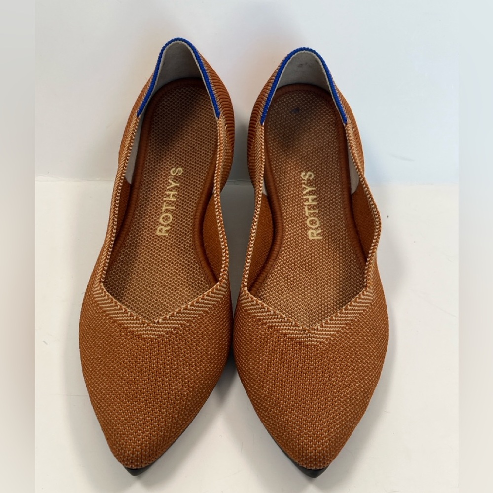 EUC! Rothy's The Point Orange WSize 6.5 - Picture 3 of 13